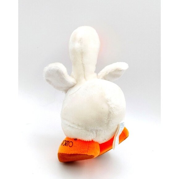 Advertising Plush Sporto Duck White and Orange with Shoes & Red Tie 7” 1989 - Picture 3 of 5